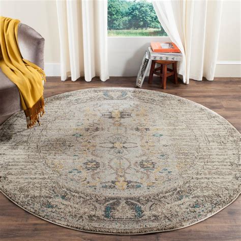 9 ft round rug